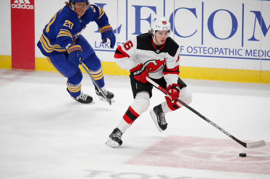 Sabres fall to Devils 6-3